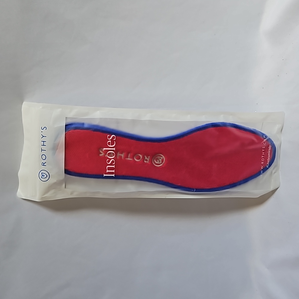NWT Rothy's Pink and Blue Insole Replacement for The Flat Women's Size 11